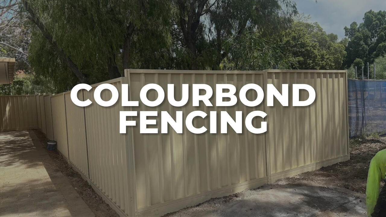 COLOURBOND FENCING