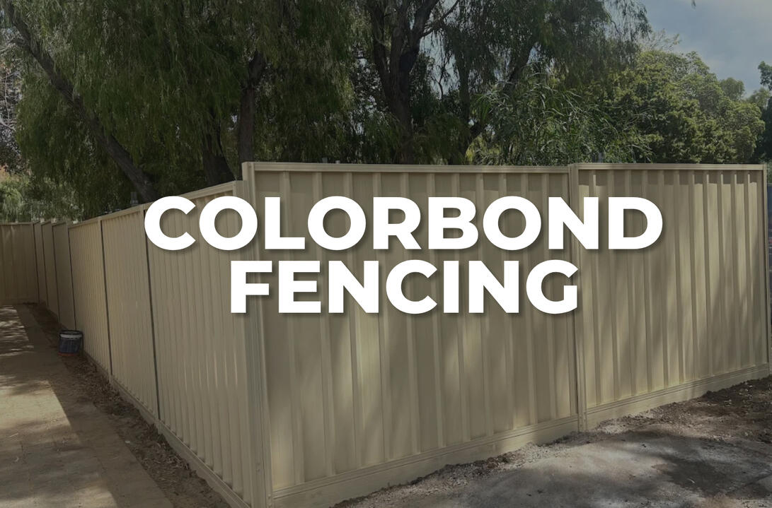 COLOURBOND FENCING